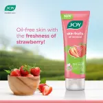 Joy Skin Fruits Oil Removal Fruit Infused Strawberry Face Wash, 100ml