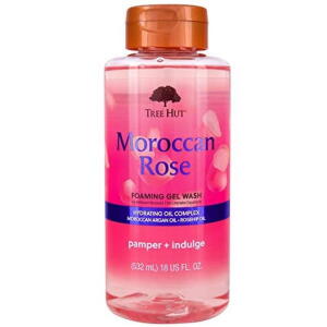 Tree Hut Foaming Gel Wash Moroccan Rose, 18oz