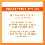 Cantu Protective Styles Set & Refresh Foam, 8 Oz