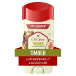 Old Spice Men's Antiperspirant Deodorant Timber with Sandalwood, 2.60z